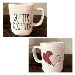 Rae Dunn Mug with design on both sides